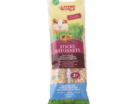 Living World régals bâtonnets saveur de fruits pour cochons d inde on Sale