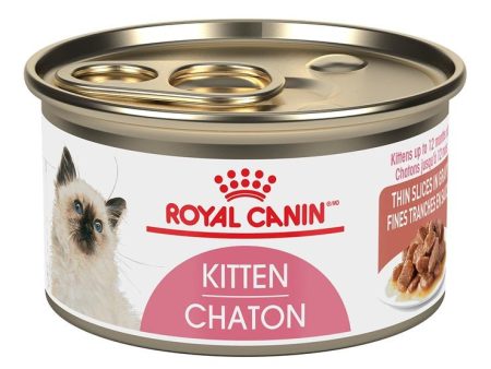 Conserve pour chat Royal Canin - Fines tranches en sauce chaton on Sale