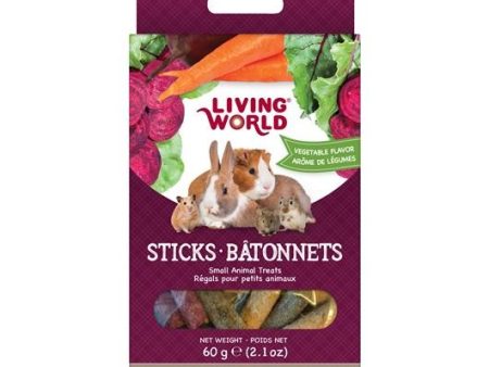 Living World régals bâtonnets aux légumes pour petits mammifères Fashion