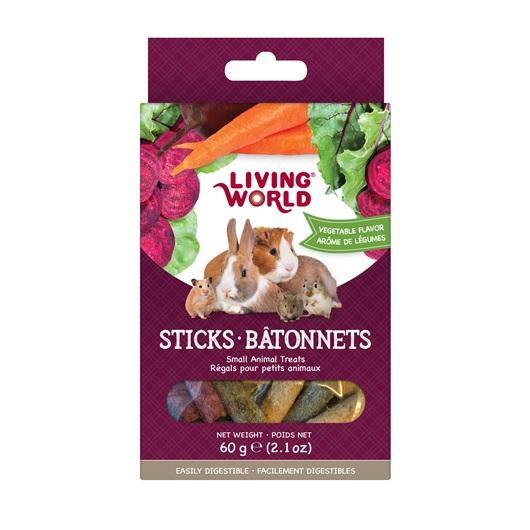 Living World régals bâtonnets aux légumes pour petits mammifères Fashion