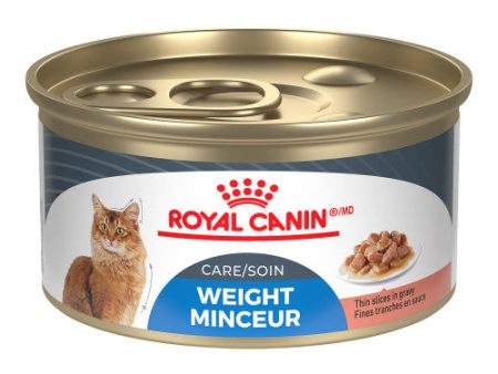 Conserve pour chat Royal Canin - Fines tranches en sauce soins Minceur Fashion