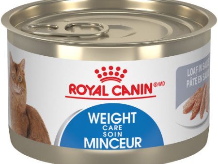 Conserve pour chat Royal Canin - Pâté en sauce soins Minceur Online Sale