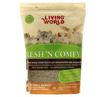 Living World Litière papier pour animaux Fresh N Comfy brune For Sale