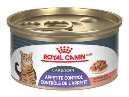 Conserve pour chat Royal Canin - Fines tranches en sauce contrôle de l appétit For Discount