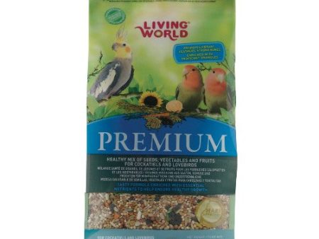 Living World Mélange premium pour cockatiels et inséparables Supply