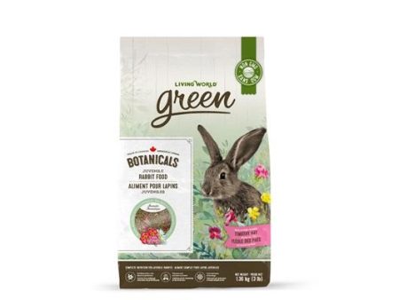 Living World Green nourriture botanicals pour jeune lapin For Discount