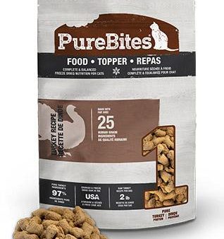 PureBites Toppers repas pour chat mélange à la Dinde Discount