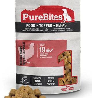 PureBites Toppers repas pour chien mélange au poulet For Sale